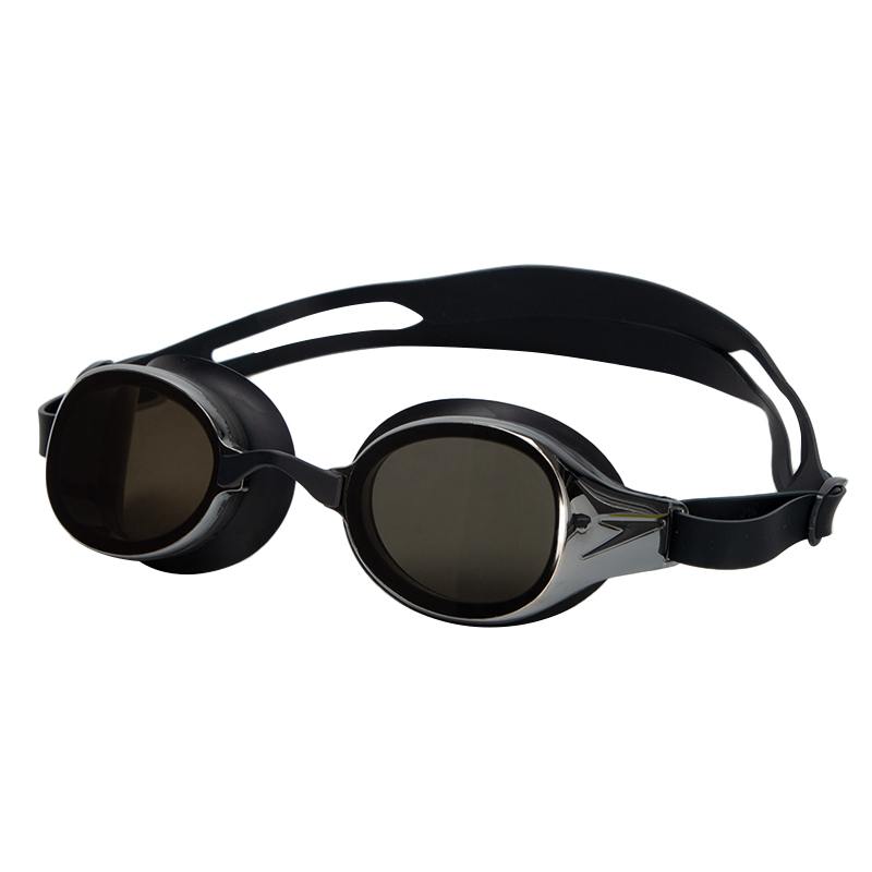 速比涛/SpeedoHYDROPURE MIRROR GOG AU BLACK/SILVER中平光泳镜8-12668A273
