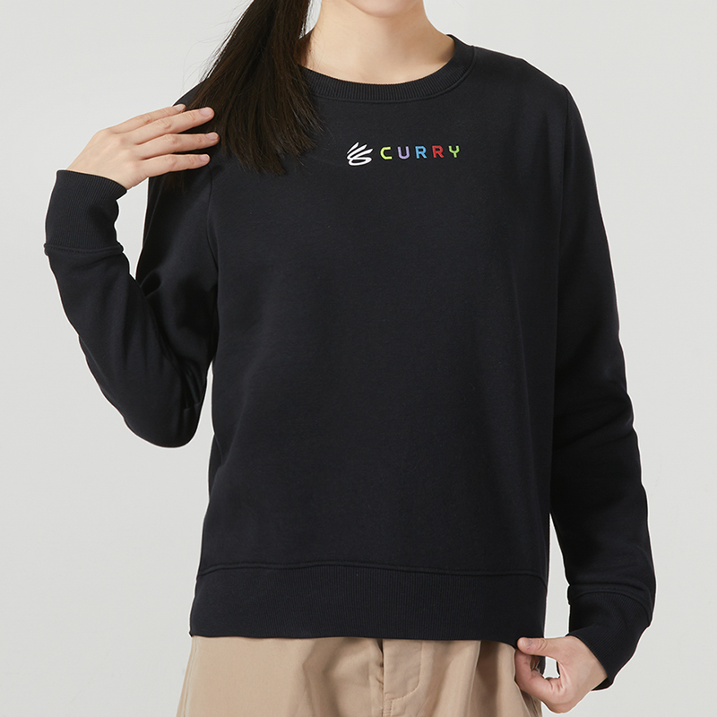 安德玛/UACURRY SESAME SQUAD CREW女卫衣1369636-001