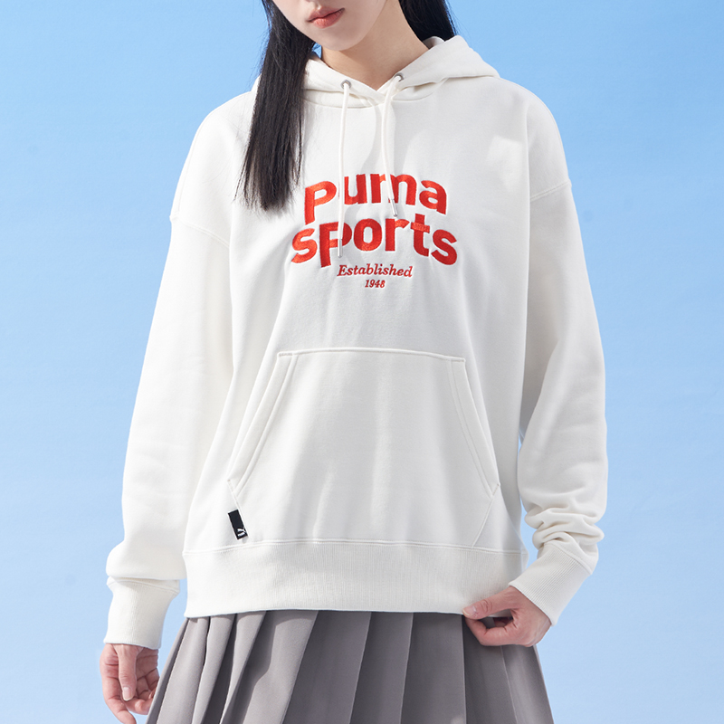 彪马PUMA TEAM Hoodie FL女连帽卫衣-加绒625306-65