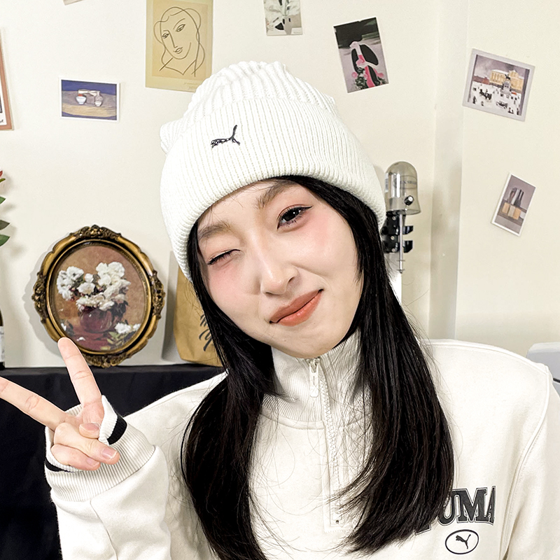 彪马PUMA Metal Cat Beanie中绒线帽024874-02