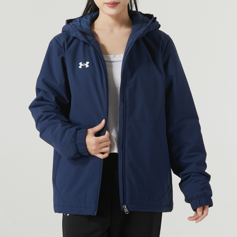 安德玛团队短款棉服中棉服22600902-408