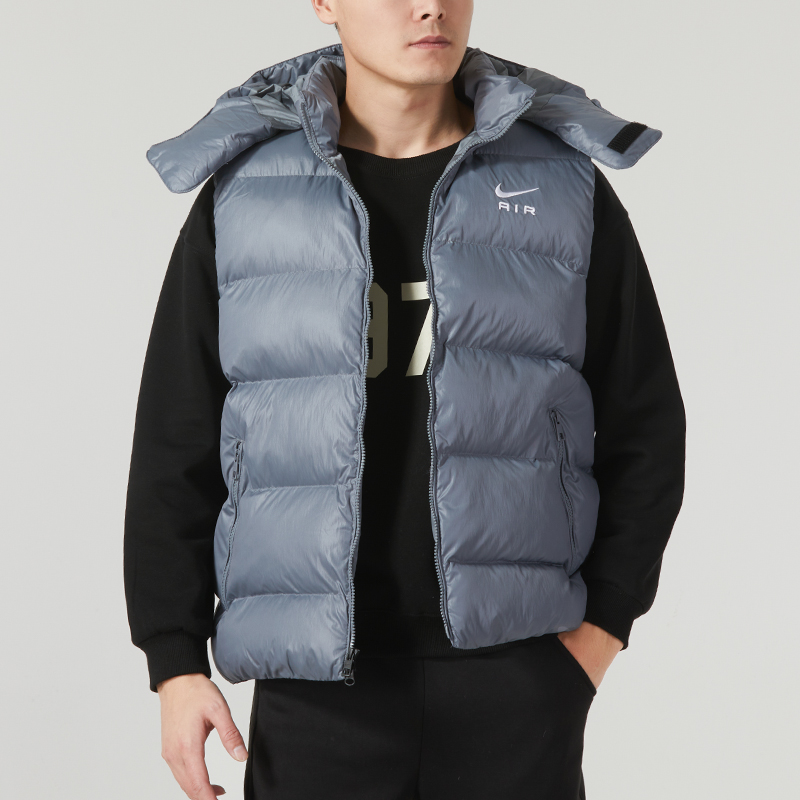 耐克M NSW NIKE AIR TF HOODED VEST男棉马甲FD6428-065
