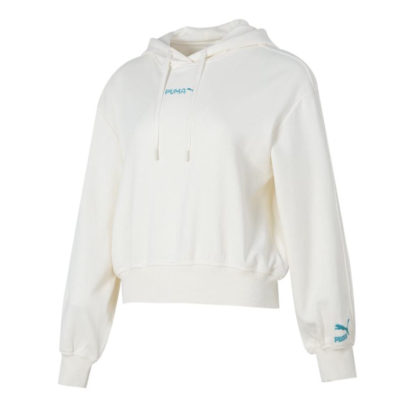 彪马CLASSICS SLOUNGE GIRL Hoodie TR女连帽卫衣-毛圈625165-65