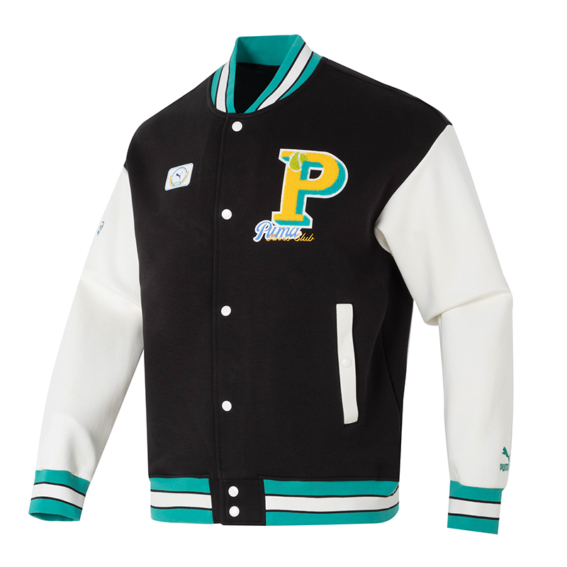 彪马PUMA TEAM JP Bomber Jacket DK中针织夹克625797-01
