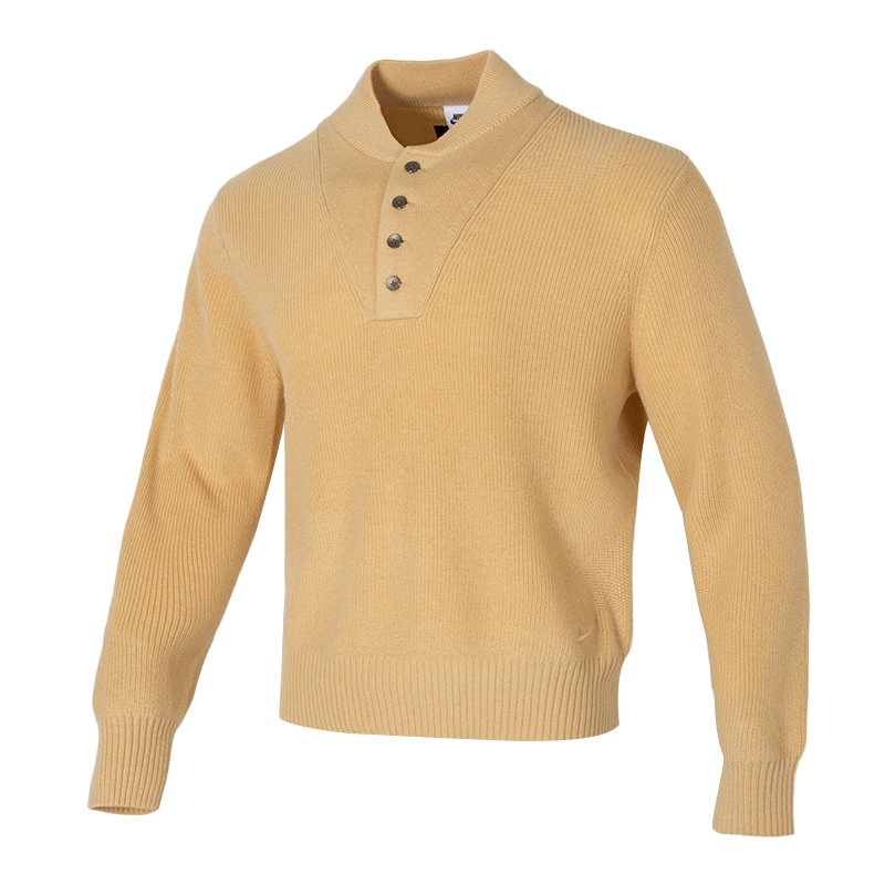耐克AS M NL MILITARY HENLEY SWEATR男卫衣-毛圈FN3119-252