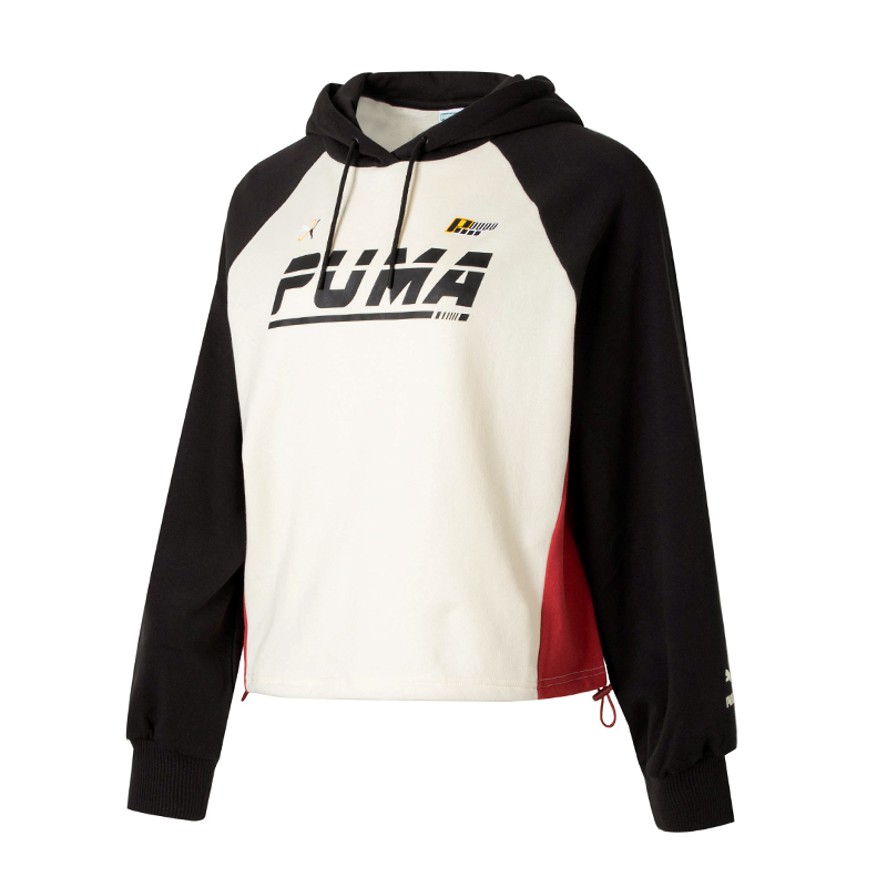 彪马SWXP RR Relaxed Hoodie TR女连帽卫衣-毛圈625819-87