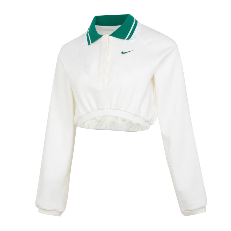 耐克AS W NSW CLLCTN CROP LS POLO女长袖T恤FN1881-133