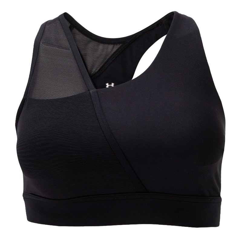 安德玛/UA女子UA Vanish Asymmetrical含胸垫运动内衣—低强度女运动Bra1328810-001