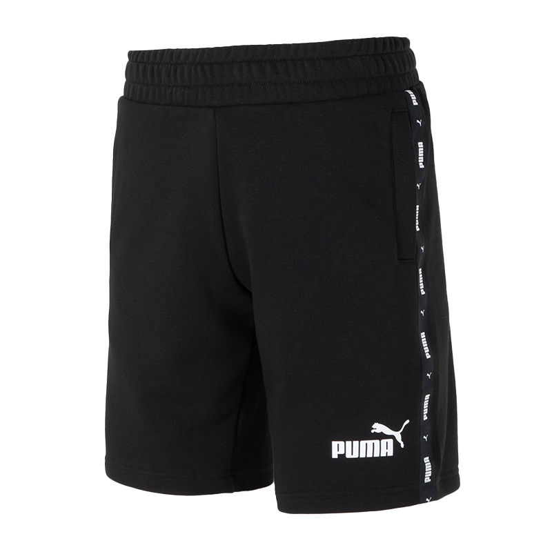彪马ESS+ Tape Shorts 9\' TR男短裤-毛圈675697-01