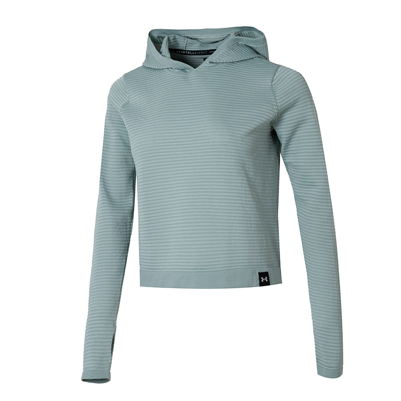 安德玛/UA女子UA IntelliKnit Wind连帽上衣女连帽卫衣1375076-781
