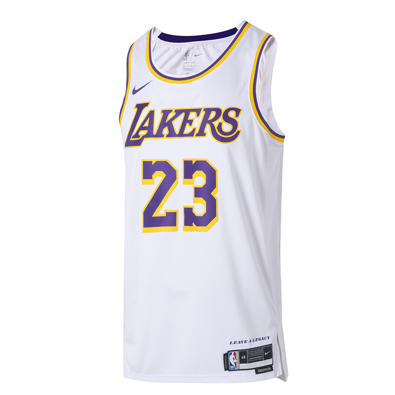 耐克LAL MNK DF SWGMN JSY ASC 22男篮球背心DN2081-103