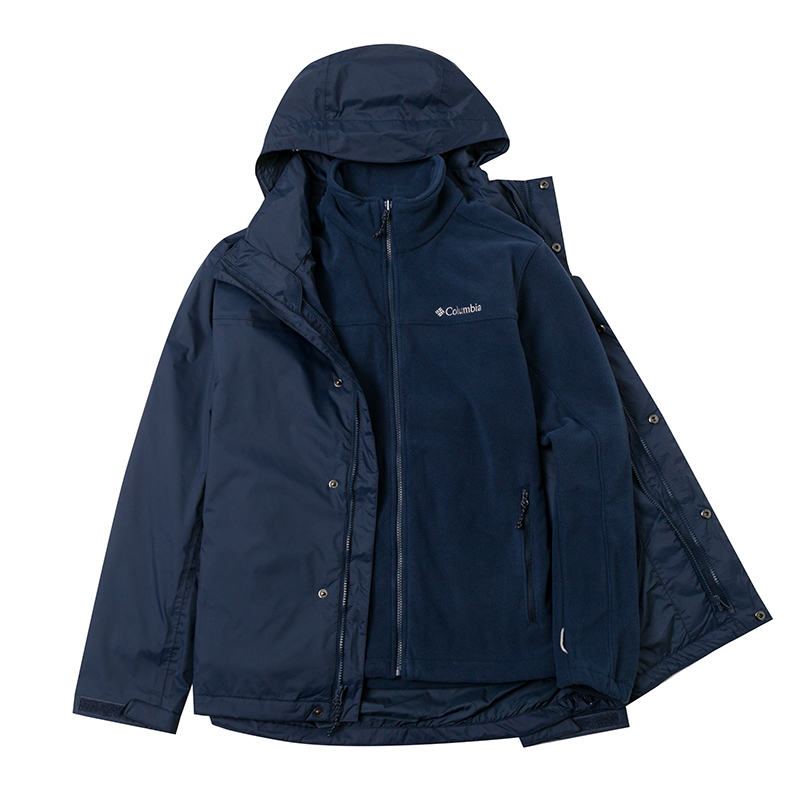 哥伦比亚Tieton Loop™ II Interchange Jacket男摇粒绒三合一WE6508464