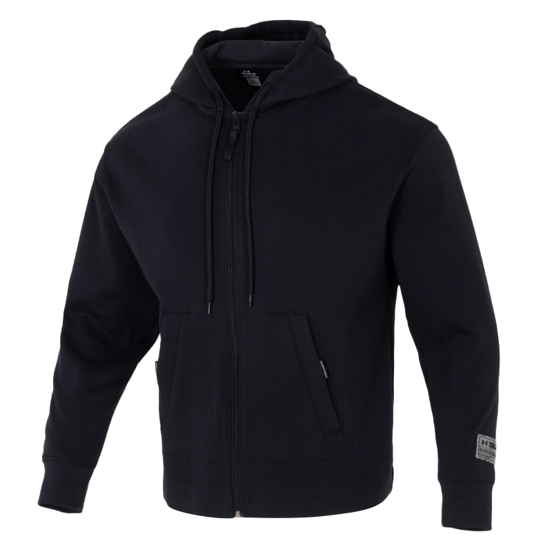 安德玛/UAUA Summit Knit FZ Hoodie男针织连帽夹克1379051-001