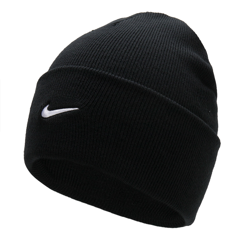 耐克U NK PEAK BEANIE TC SWSH F24 L中绒线帽HF0187-010
