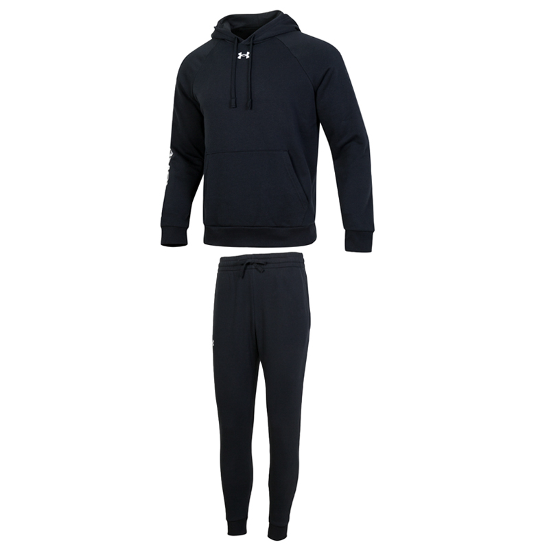 安德玛/UAUA Rival Fleece Suit男夹克长裤1379768-001